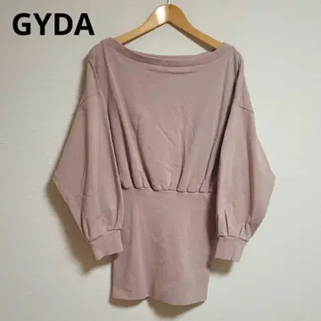 GYDA 제이다 도킹 오프숄더 맨투맨 원피스 루즈핏 타이트