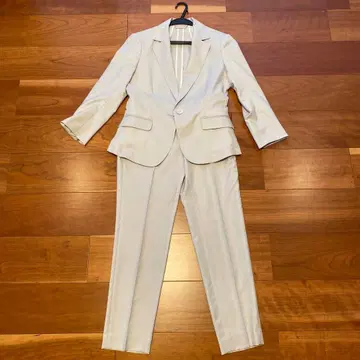 새상품 Littlechic 리틀칙 수트 라이트 베이지 셋업 (세탁 가능)