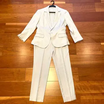 새상품 Littlechic 리틀칙 수트 라이트 베이지 셋업 (세탁 가능)