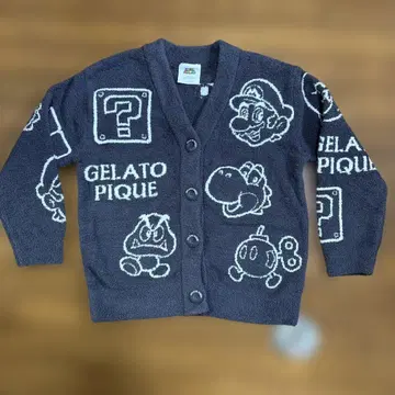 GELATO PIQUE 슈퍼 마리오 가디건