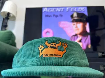 USA TOY MACHINE 토이머신 스케이트보드 코듀로이 캡 그린