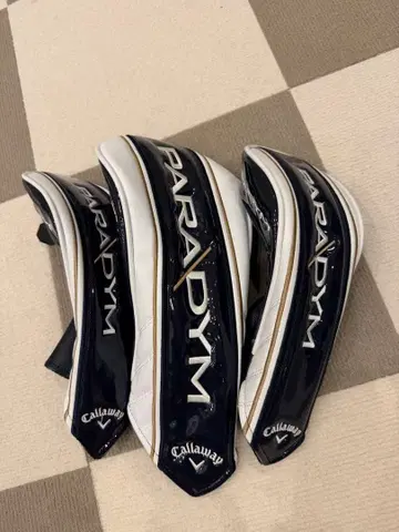 Callaway PARADYM 골프헤드커버 3개 세트