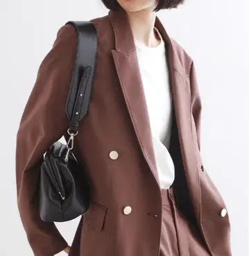 다케오 키쿠치 가마구치 숄더백