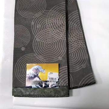 미사용 새상품 리버서블 반폭 오비 가는 오비 기모노 유카타