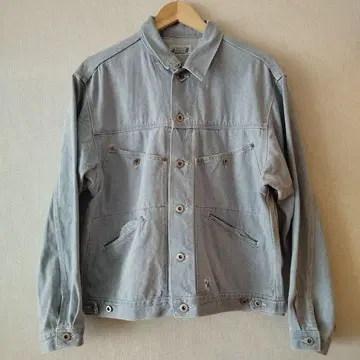 DAMSEL DALLY 워크 데님 M 사이즈 박스 실루엣