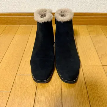 블랙스 스웨이드 숏부츠