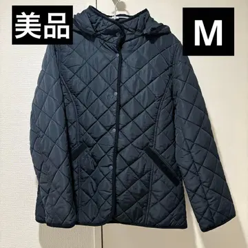 BEAMS HEART 네이비 퀼팅 자켓 M