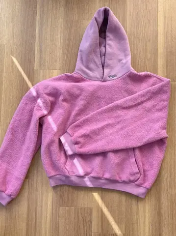 SKYLRK 리버스 후디 핑크 사이즈 S