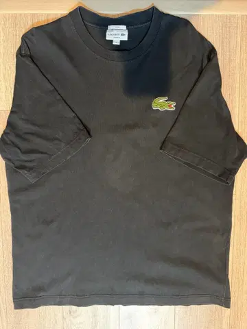 LACOSTE 라코스테 T셔츠 M 블랙