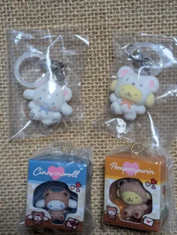 산리오 푸딩 시나몬 포근포근 스노우 미니어처 패키지 컬렉션