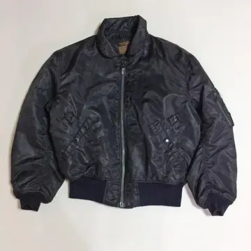 MA-1 플라이트 자켓 L 블랙 충전솜