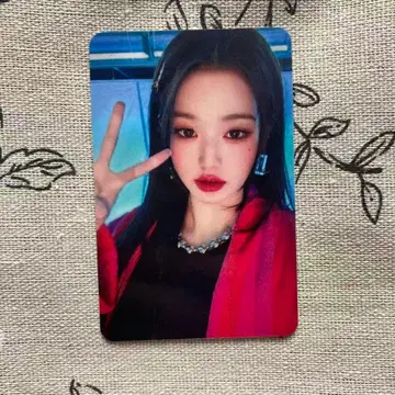 IVE 아이브 I've 공개방송 사전녹화 원영 트레이딩 카드