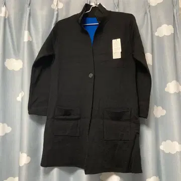 블랙 긴팔 가디건