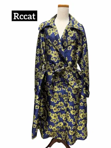 Rccat 꽃무늬 코트 사이즈 F