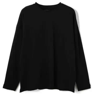 [ 미사용 ] A4A 40s 강연사 롱 슬리브 티셔츠 긴팔 티셔츠 블랙