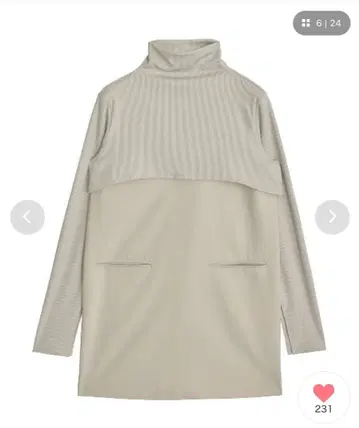 아메리 LAYERED VEST SET TOP