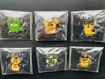 2PM 핀 배지 6개 세트 + 덤 포함 전원 미개봉