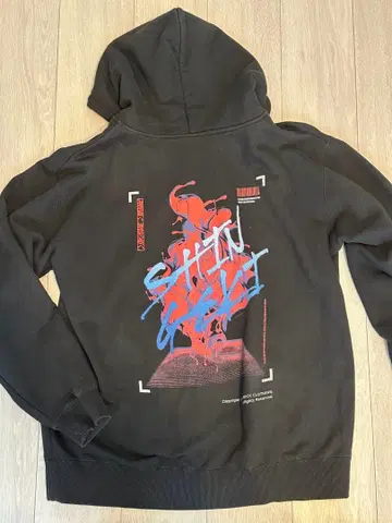 신격 격락 콜라보 후드티 2XL