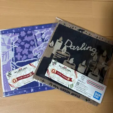 Mrs. GREEN APPLE 제일복권 G상 자카드 타월