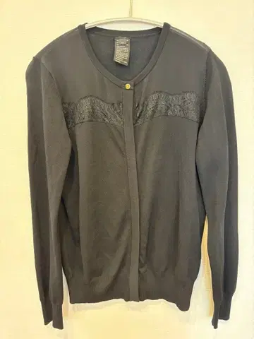 컨디션 최상 SOV. 더블 스탠다드 클로징 긴팔 레이스 가디건