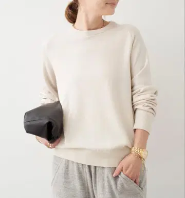 Deuxieme Classe WISH 크루넥 니트