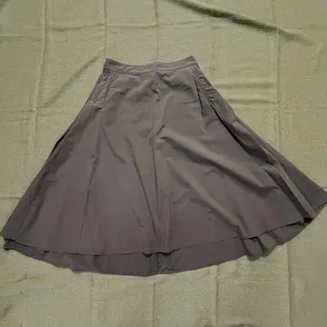 23구 플레어 스커트 카키 사이즈 38