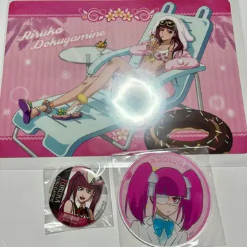 BLEACH 독가미네 루카 책받침 캔뱃지 아크릴 코스터