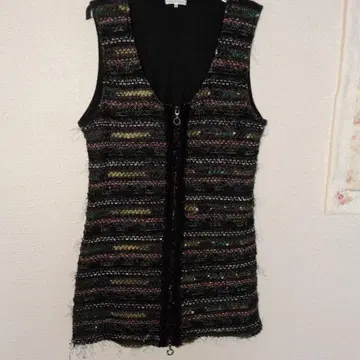 세모아.ATELIER SIX.베스트, 튜닉 컬러풀 스트라이프