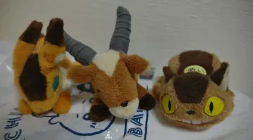 [지브리] 야크루, 네코버스, 테토 봉제 인형 3종 세트