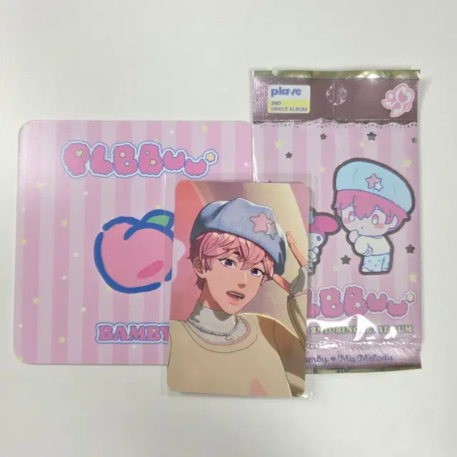 플레이브 플뿌 케타포 밤비 럭드 포카앨범 코스터 일괄 양도