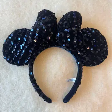 디즈니 머리띠 네이비 컬러
