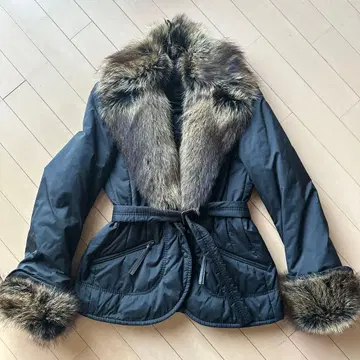 휴고보스 퍼 자켓