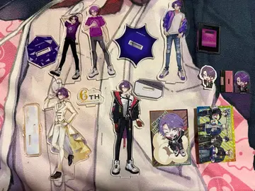 와타라이 히바리 묶음 판매 아크릴 스탠드 스티커