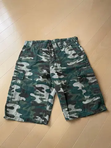 BEAMS 카모플라쥬 숏팬츠 L 사이즈 상당 W34 상당