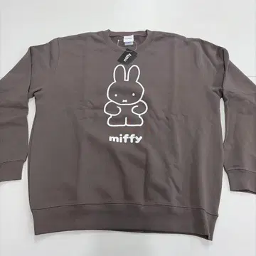 미피 공식 맨투맨 브라운