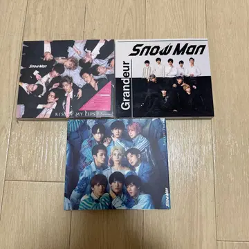 SnowMan CD 묶음 판매
