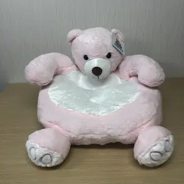 코스트코 핑크 곰 봉제 인형 쿠션