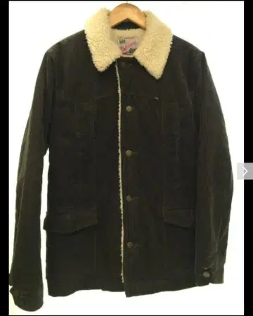 Lee 보아 자켓 다크 그린 L