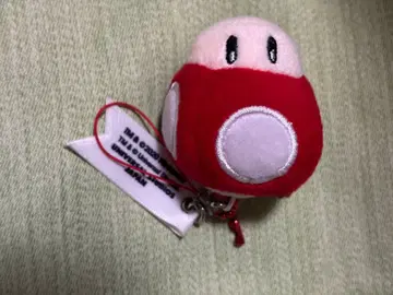 USJ 마리오 버섯 봉제 인형 키링 빨간색