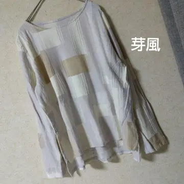 아라시마 메푸 긴팔 티셔츠 M 센소유니코