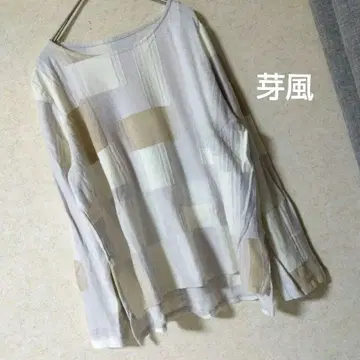 아라시마 메푸 긴팔 티셔츠 M 센소유니코