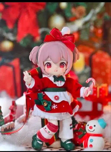 NAGI 수자 크리스마스 인형 피규어