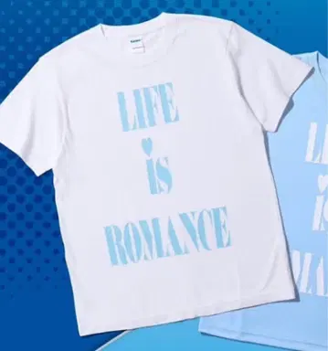 Kaneee LIFE IS ROMANCE 티셔츠 화이트 M