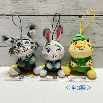 주토피아 코텟토 펫탄 컴프 세트 캐릭터 굿즈 닉