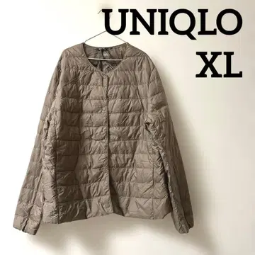 유니클로 울트라 라이트 다운 컴팩트 자켓 XL 베이지