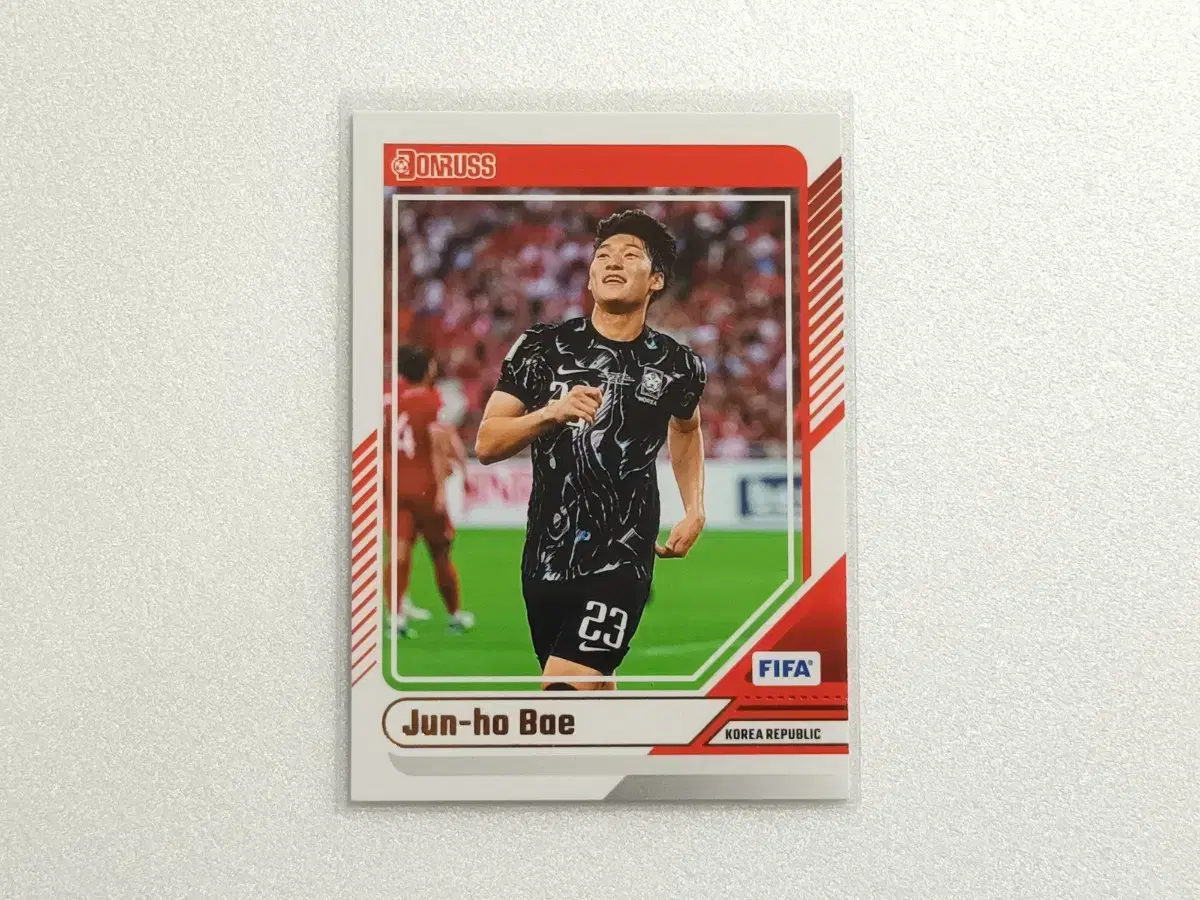 [K리그] 2025 DONRUSS 배준호 국가대표 스포츠카드