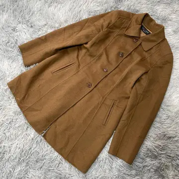 레리안 이탈리아제 울 100% 코트 카멜 고급스러운 스타일