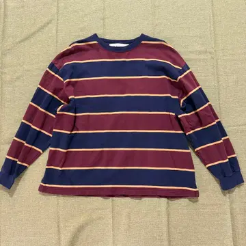 더 신존 보더 티셔츠 코튼 일본제