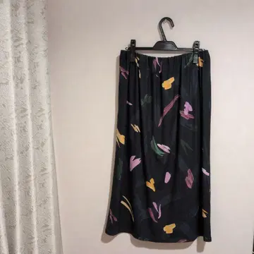 DoCLASSE 컬러풀 패턴 롱 스커트 XL