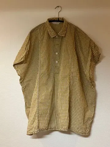 homspun 홈스펀 깅엄 블라우스 셔츠